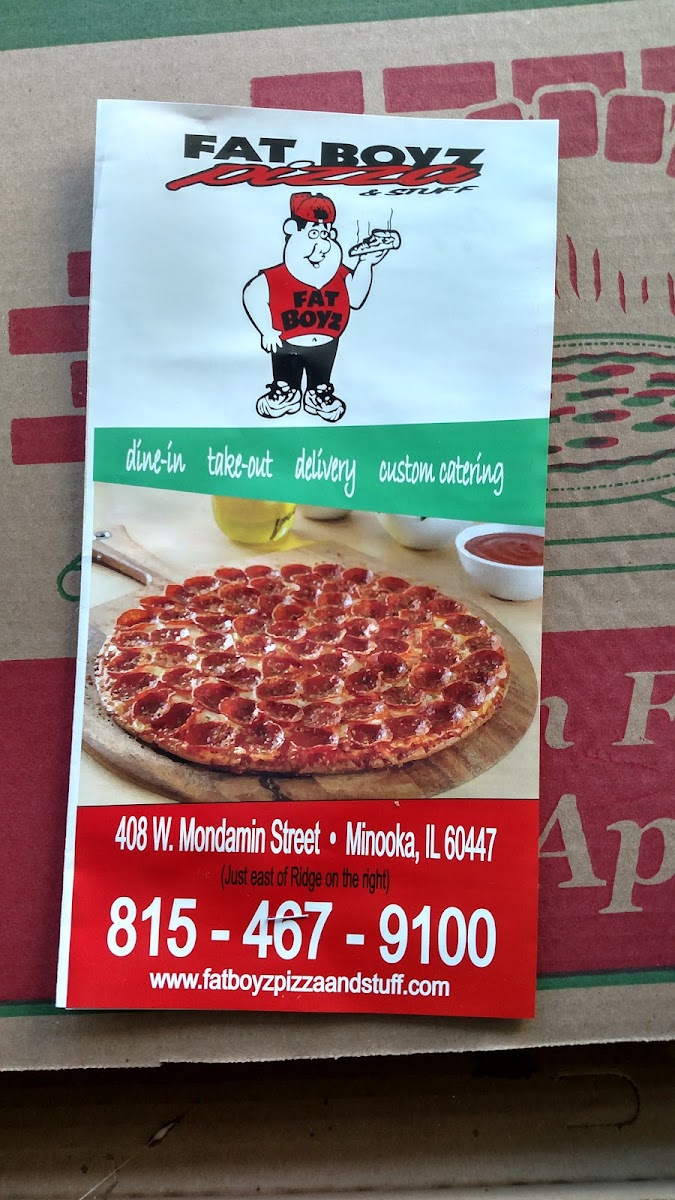 Menu Fat Boyz Pizza & Stuff-4